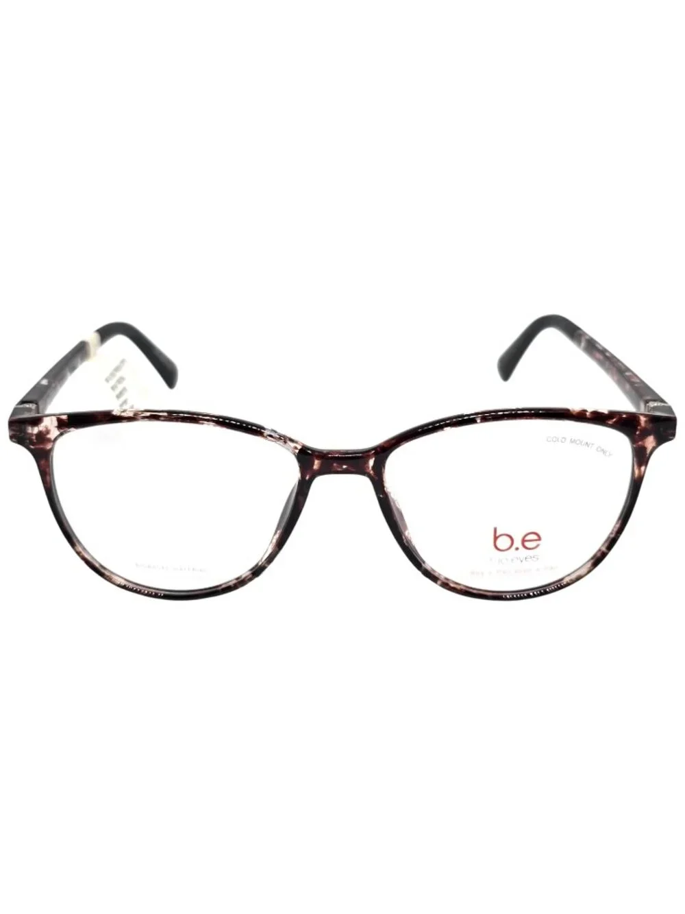 b.e Bio Eyes Freesia BE45 Eyeglass Frames 52-16-140 Brown Tortoise Women's